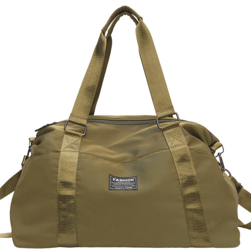 Men and Women Same Style Multi-pocket Travel Lightweight Storage Handheld Travel Bag Sports Gym Bag Can Be Used To Pull Rod