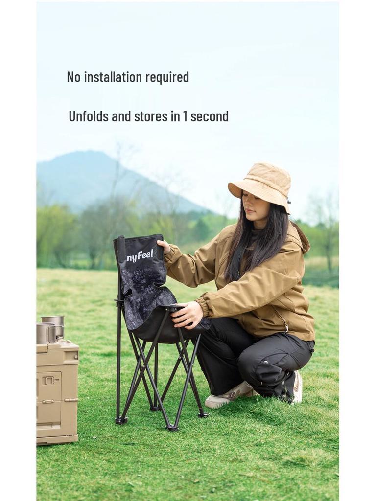 Portable Outdoor Folding Chair - Camping, Fishing, or Art Sketching Stool