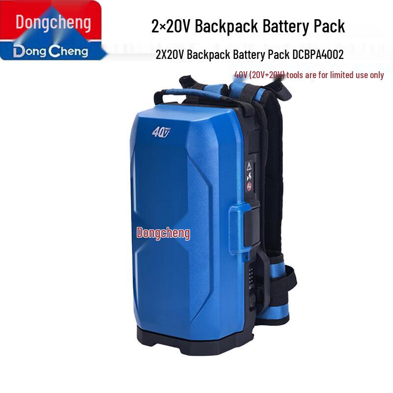 Dongcheng 2X20V Backpack Battery Conversion Pack CN plug (adapter included)