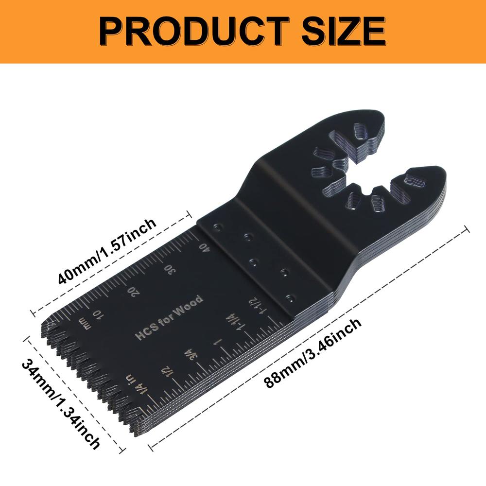 Multi Tool Blades Oscillating Saw Blade Multi-Function Saw Blade Renovator Multi Cutter Blade For Wood Plastic Metal Cutting