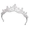 European and American Retro Bride Crown Girl Princess Birthday Crown  Alloy Rhinestone Headband  Wedding Dress and Evening Gown Accessories