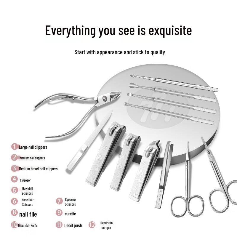 777 12-Piece Business Nail Care Set