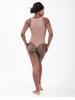 High-Neck Sleeveless Bodysuit - V-Crotch, High-Elastic, Breathable Sportswear for Women