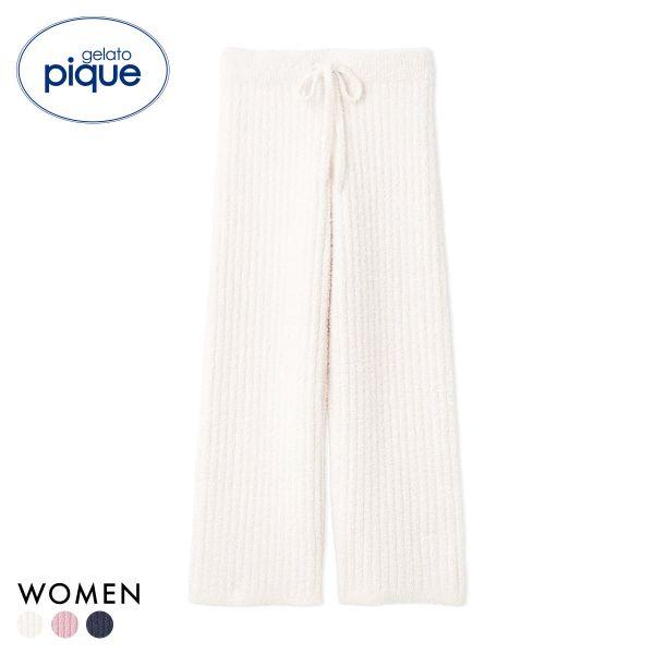 gelato pique ladies powder long pants gelato pique pajamas room wear gelato pique ADIEU all 3 colors