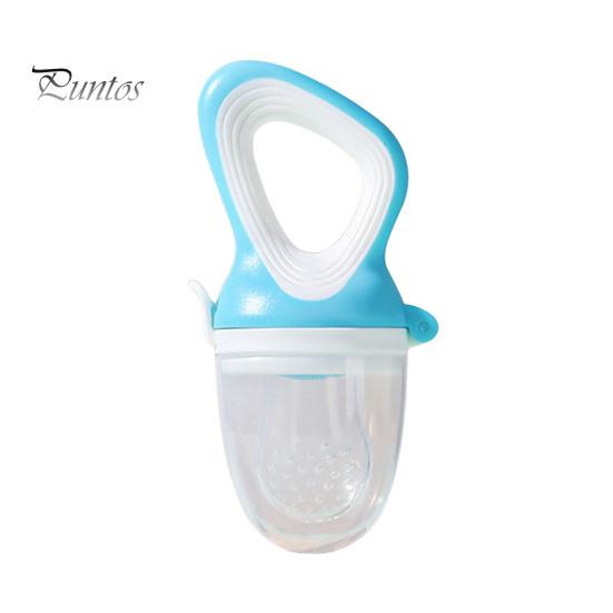 Toddler Eating Training Tool Silicone Baby Fruit Feeder Pacifier, Self Feeding And Teething Choke Prevention Relief Toy, Easy to Hold Seamless