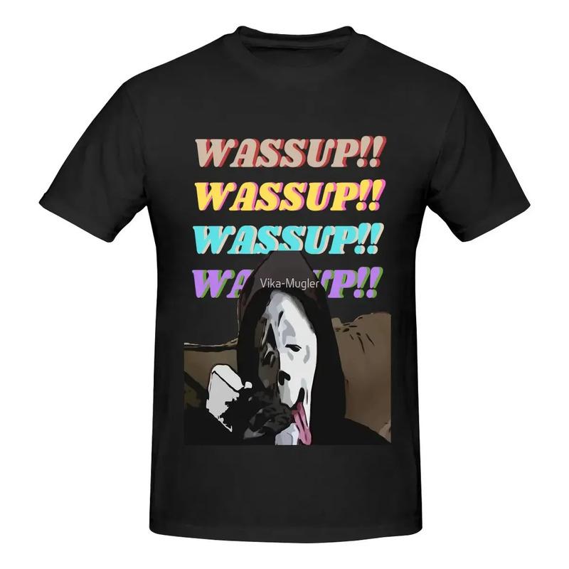 Camiseta Estampada Wassup Ghostface Scream Mask S