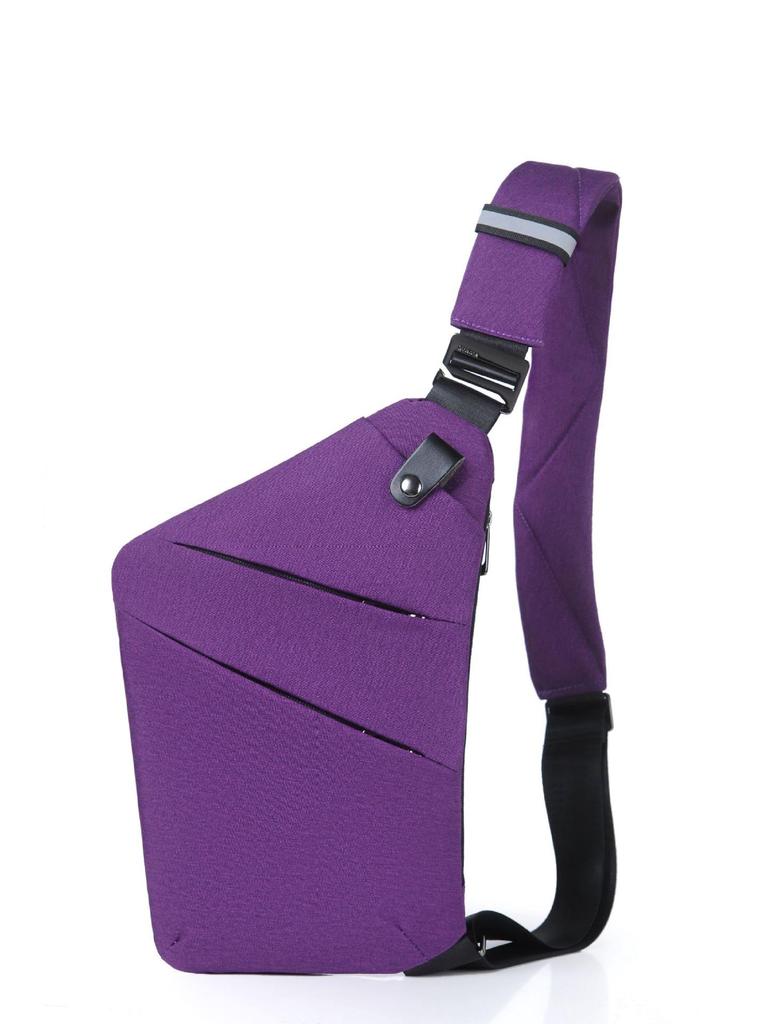 Torba antykradzieżowa na broń i do chwytania: Unisexowa torba crossbody na klatkę piersiową i listonoszka na podróże i do przechowywania