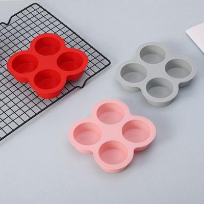 Silicone Air Fryer Egg Mold Reusable Non-Stick Cupcake Molds for Air Fryer Flexible Cake Baking Mold for Loaves Muffins Brownies