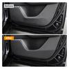 Suede Interior Door Anti-Kick Pad for Mazda CX-70 CX-80 CX-90 2024 2025 LHD RHD