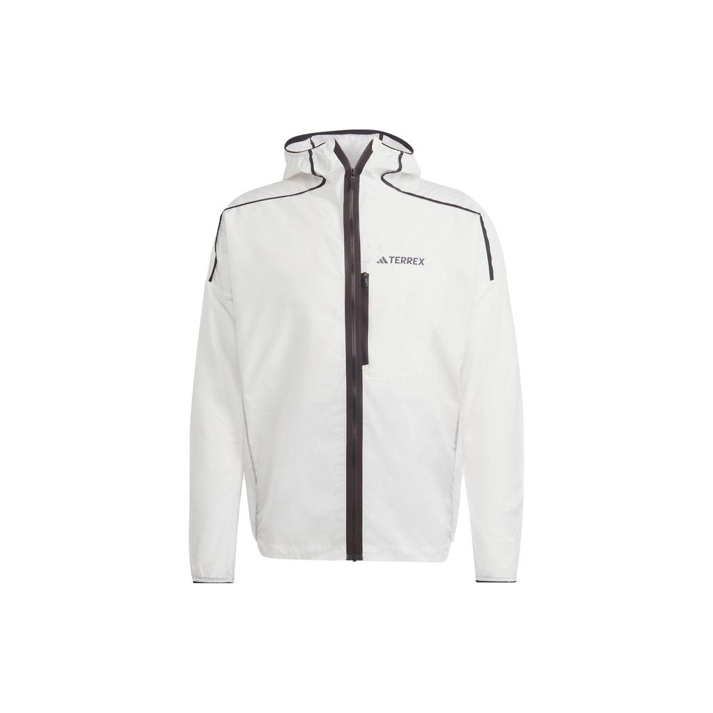 Adidas Agravic Windweave Trailjakke Herre Jakke Hvit HT9389