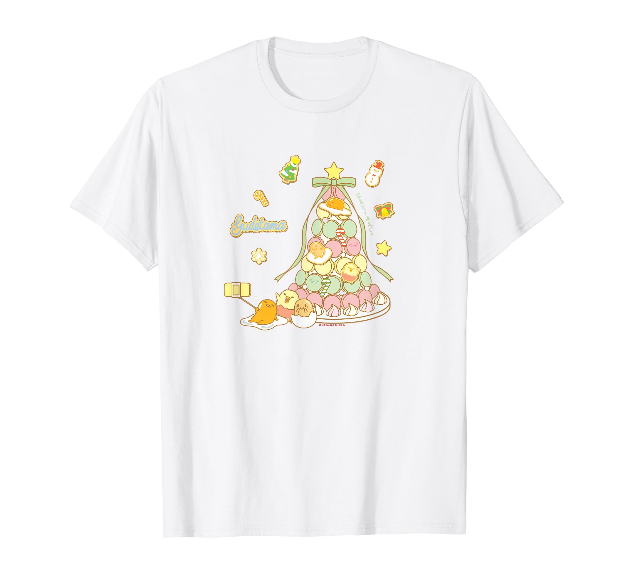 

[Christmas Special] Gudetama Selfie Light Color T-Shirt