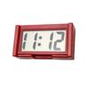 Practical Mini Digital Display Large Screen Car Mounted Small Adhesive Portable Electric Motorcycle Car Mounted Clock Mute New