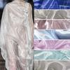 Perspective Crystal Satin Fabric Floating Liquid Silky Metal Touch Stiff Fashion Designer Fabric For Sewing Dress Hanfu Material