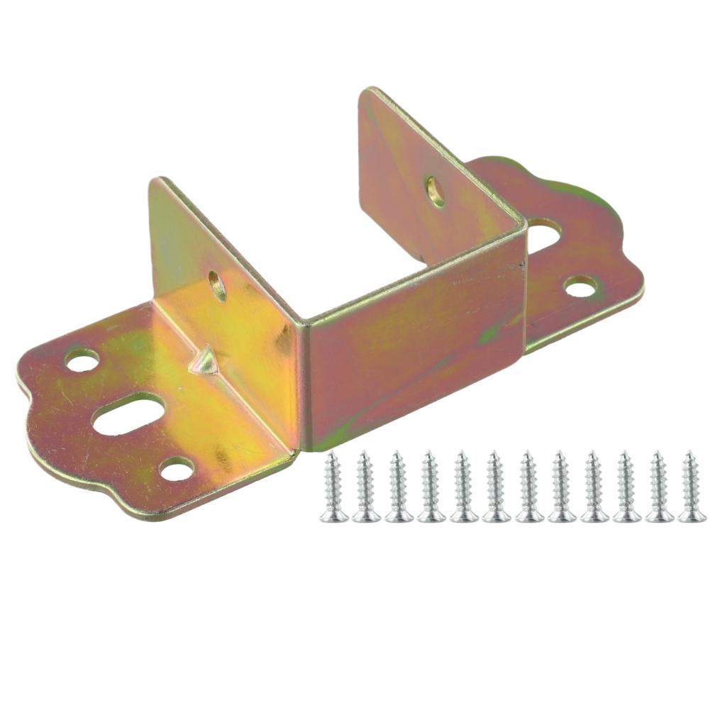 Uchwyty do barierek łóżkowych Wytrzymałe Wsparcie Metalowe Zawiasy Łatwa Instalacja