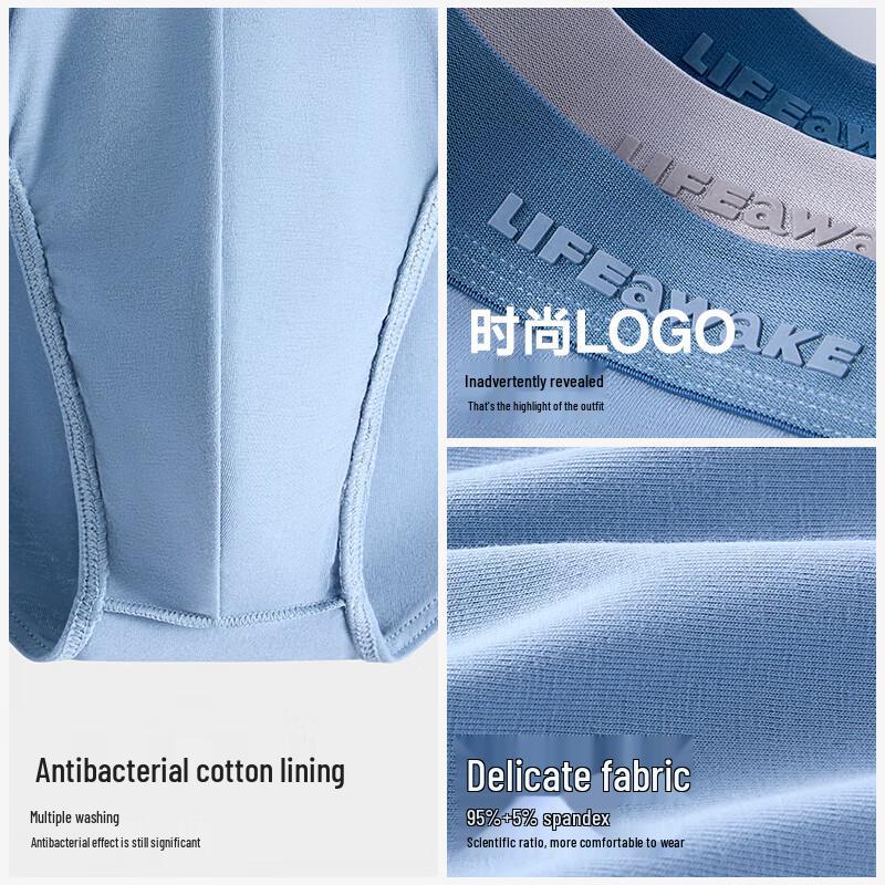 HLA Herr 7A Antibakteriella Bomullskalsonger 3-pack