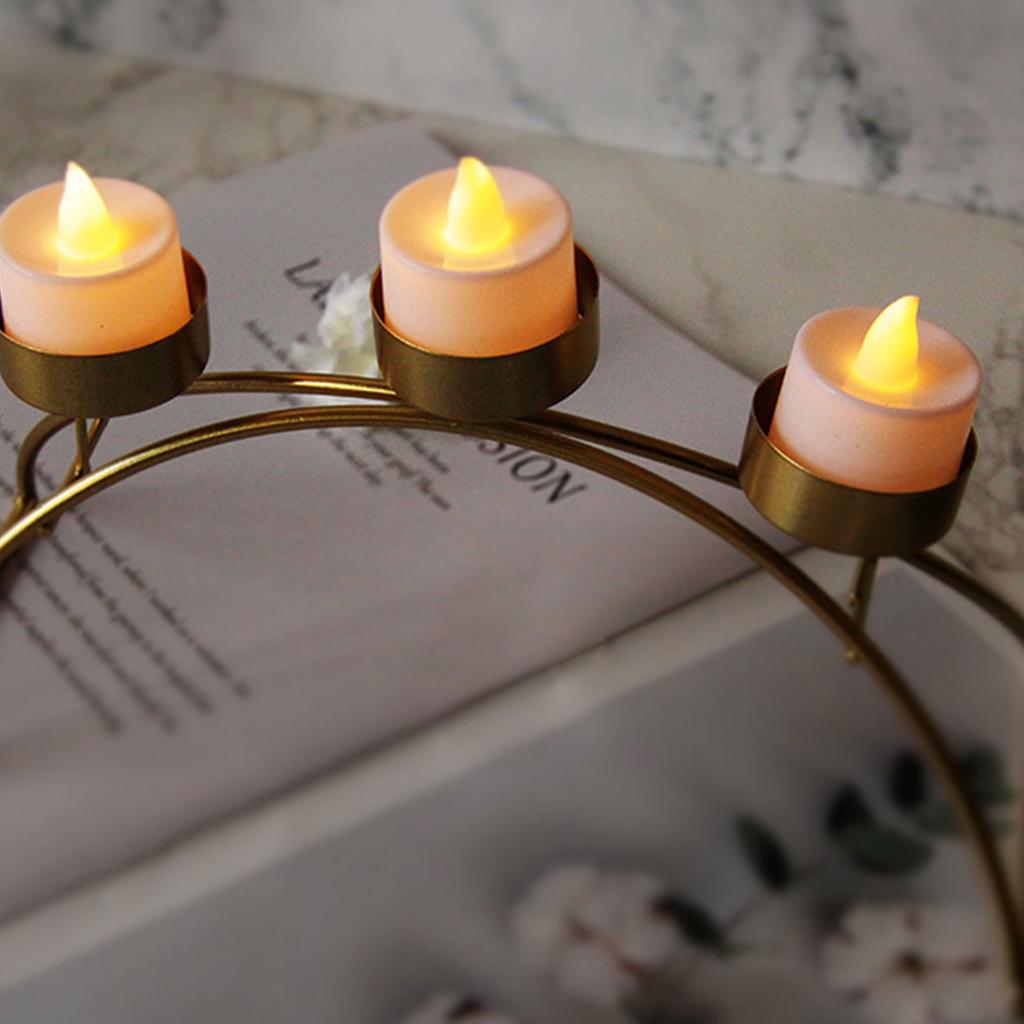 Simulation Flower Aromatherapy Gift Candlestick Living Room Entrance TV Cabinet Tabletop Decoration