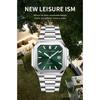 2025 Men's Classic Cubic Automatic Mechanical Watch 50M Waterproof Luminous Sapphire Crystal Reloj Hombre 41MM