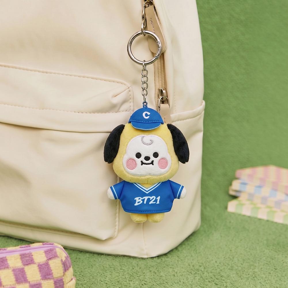 [[LINE FRIENDS] BT21 Baseball Finger Puppet Keyring