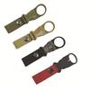 Webbing Buckle Hook Water Bottle Holder Clip Camping Outdoor Security Escape Supplies Nylon Webbing Buckle Carabiner Belt Clip