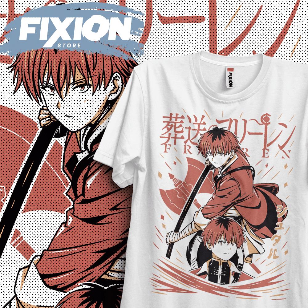 

Frieren – Stark BA Anime T Shirt Manga Gift For Anime Lover All Size Cotton XXXL чёрный