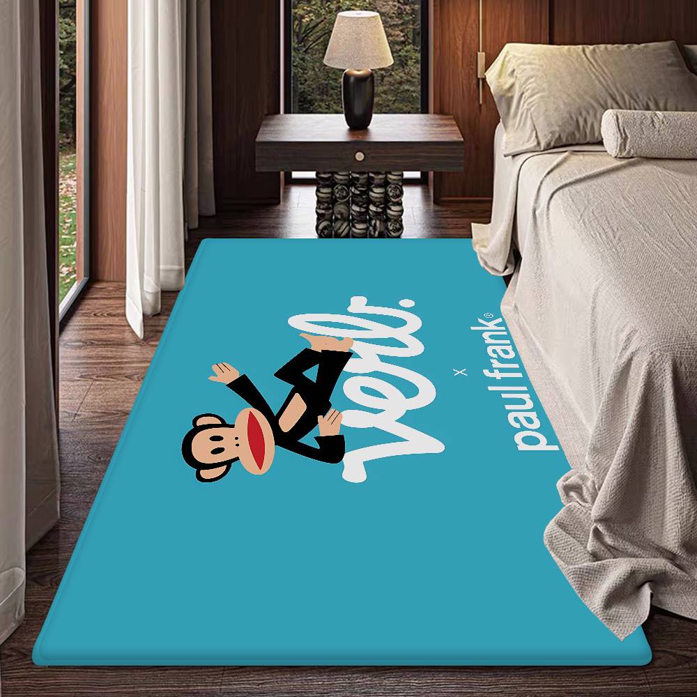 Fashion P-Paul Frank Door Mat Nordic Style Bedroom Living Room Doormat Home Balcony Anti-Slip Alfombra