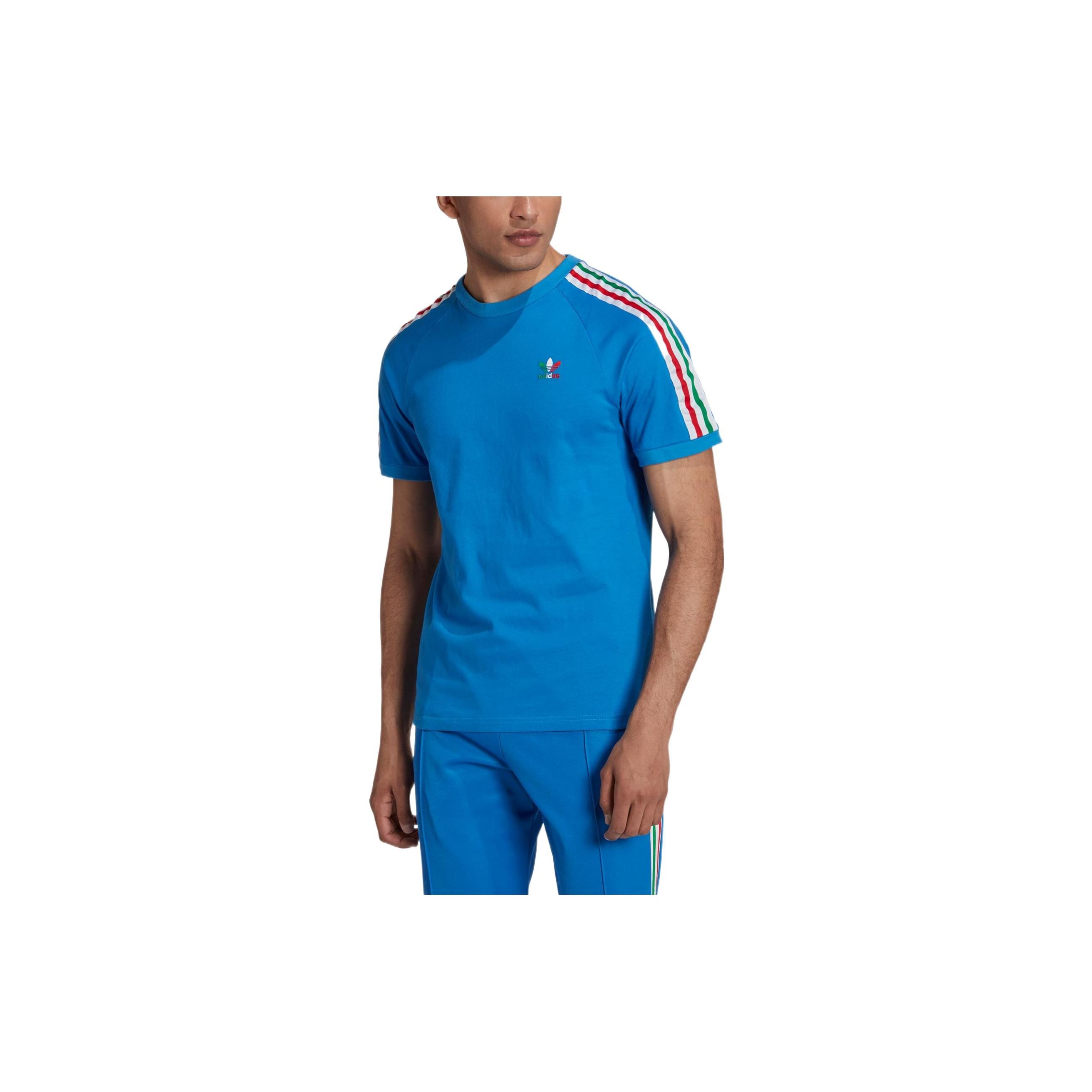 adidas originals 3-Stripes Tee  Bright Royal  Men s HK7423 S