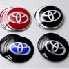 4pcs 56mm Car Wheel Hub Center Stickers Decal Emblem For Toyota Hilux Aygo Yaris Ractis Corolla Camry CHR Auris Tacoma Accessory