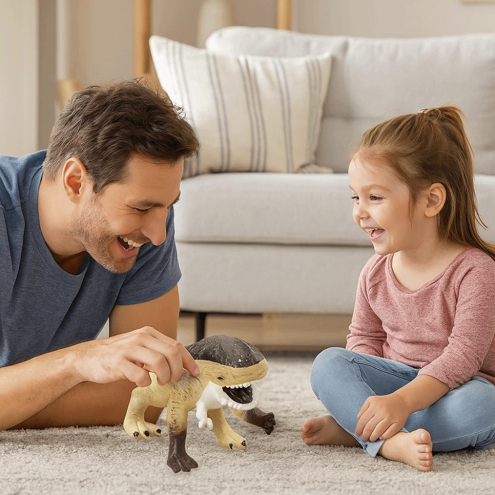 Resin Simulation Dinosaur Figures Handmad Jurassic Dinosaur Miniatures Figurine  Kids Birthday Gift