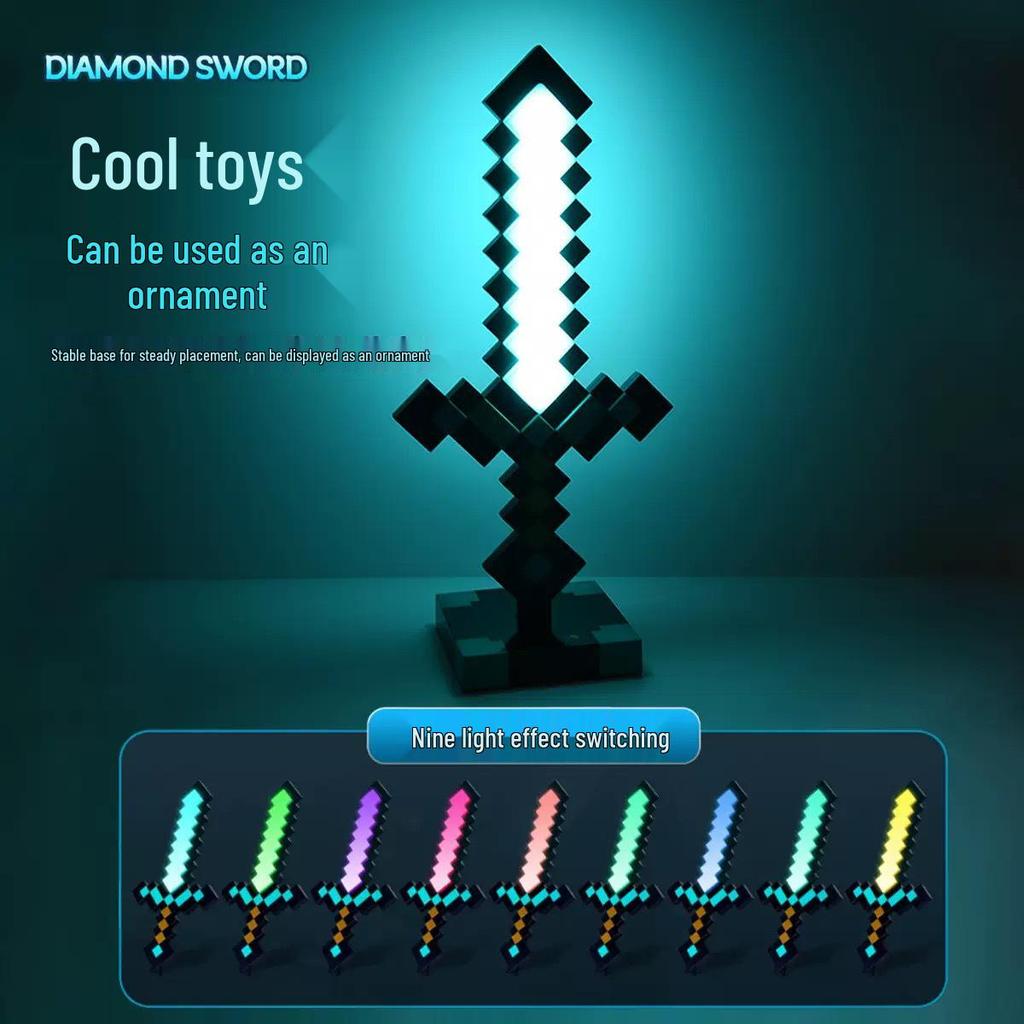 Magnetic Torch Lamp for Gaming Decor - Night Light and Atmosphere Model
