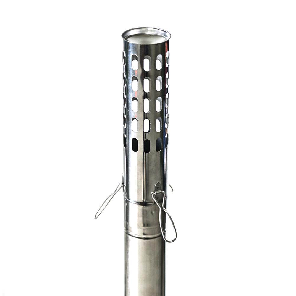 Tłumik iskier Rura pieca Namiot kempingowy Rura wydechowa pieca Kominek Nasadka przeciwdeszczowa do wydechu kempingowego