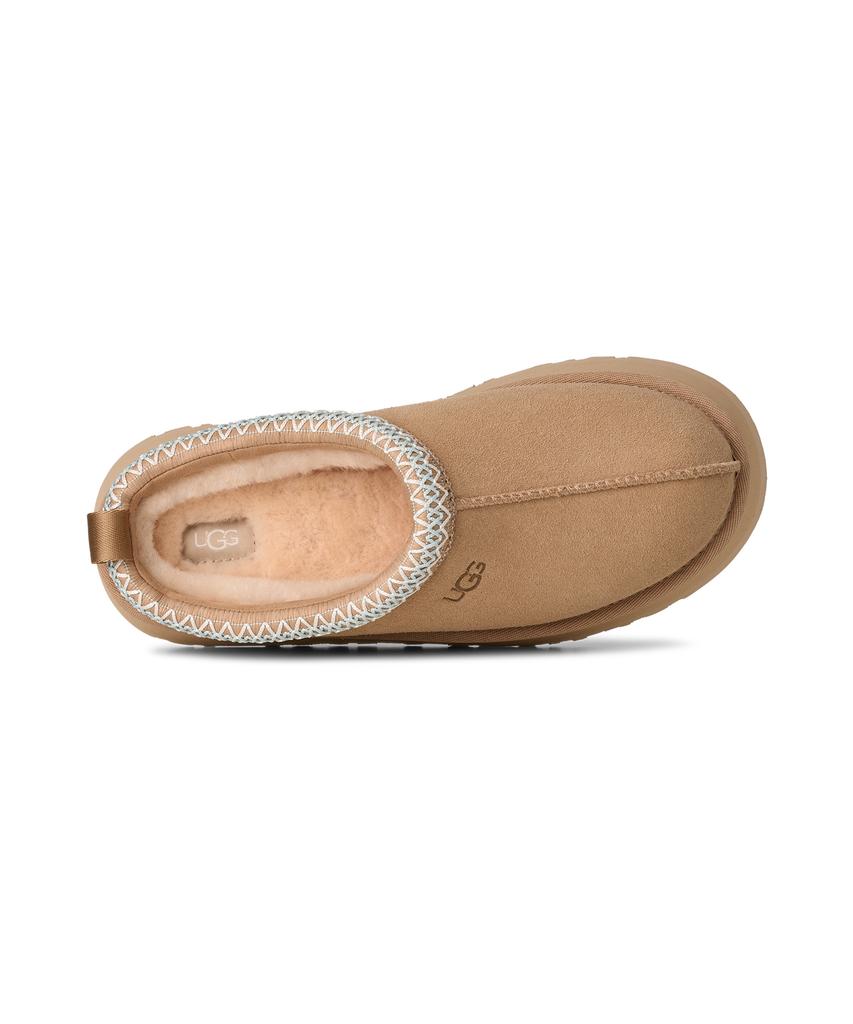 Ugg [Women] Stitch Collar Platform Slippers (Taz Ii) - Sand / 1174471-San