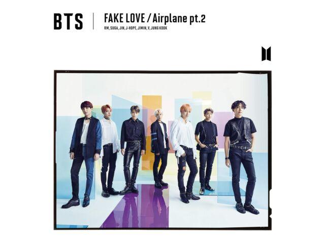 

BTS FAKE LOVE Airplane pt.2 Первое ограниченное издание CD+DVD типа A UICV-9291 НОВЫЙ