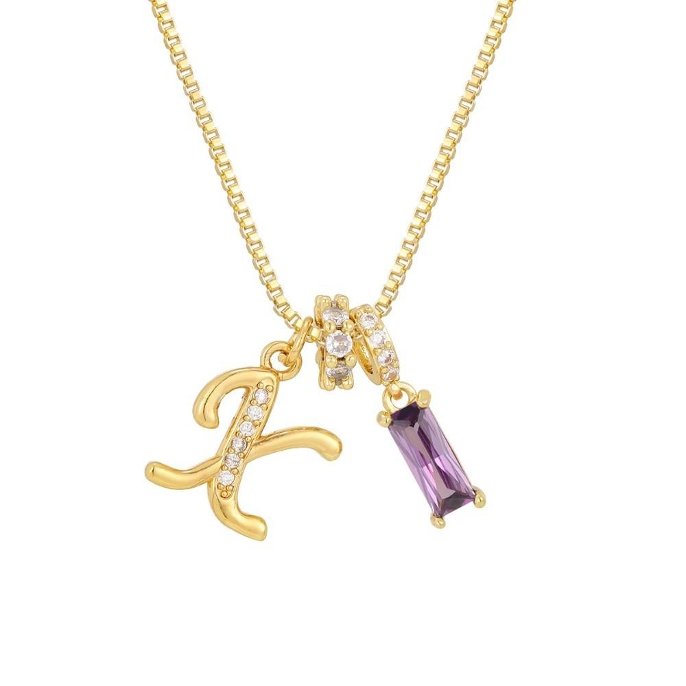 Hypoallergenic Letter Jewelry Adjustable Fashion Pendants Necklace Pendant  for Women Jewelry