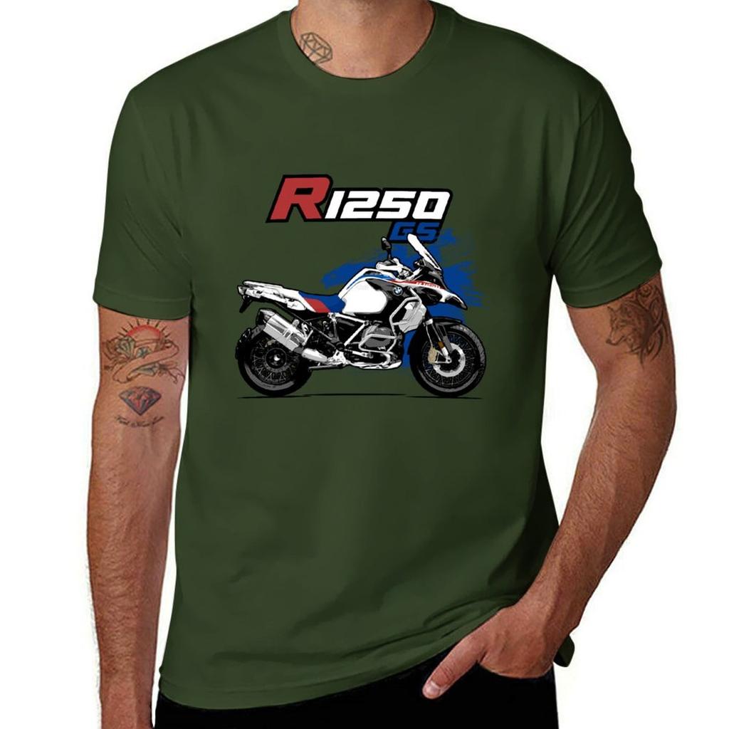 R 1250 GS Adventure T-Shirt Sports Fans Quick Drying Funnys for a Boy Men Clothes