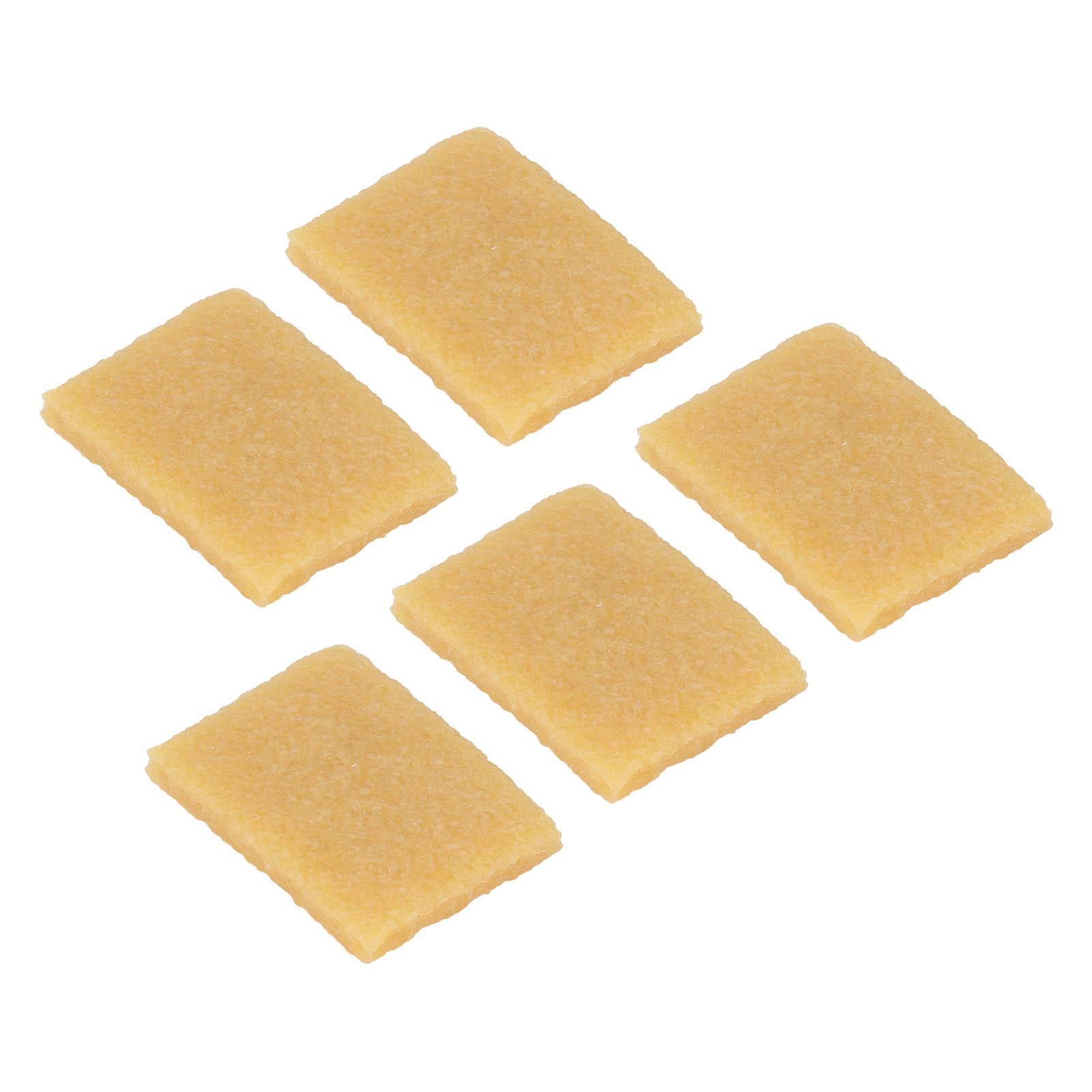 

22 Pcs Adhesive Eraser Quadrate Manual Natural Rubber Reusable 7x5.1cm DIY Cutting Glue Residue Remover for School