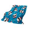 150*200cm Christmas Flannel Printed Blanket Holiday Gift