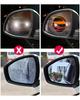 Waterproof film for car rearview hydrophilic rearview mirror side mirror Fits Suzuki New Solio New Solio Bandit New Jimny Jimny Sierra SX4 Baleno