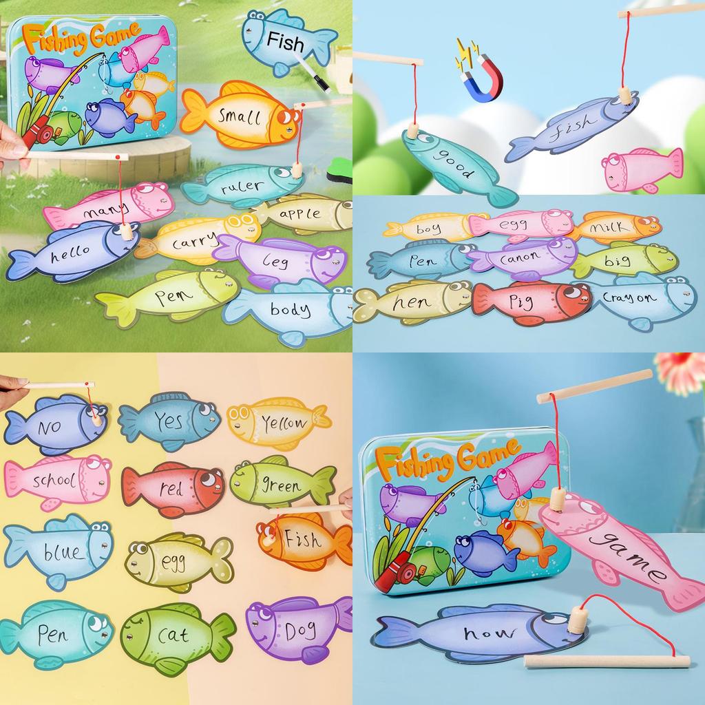 Wooden Puzzle For Kids With Fishthemed Design Educational Toy For Early Learning