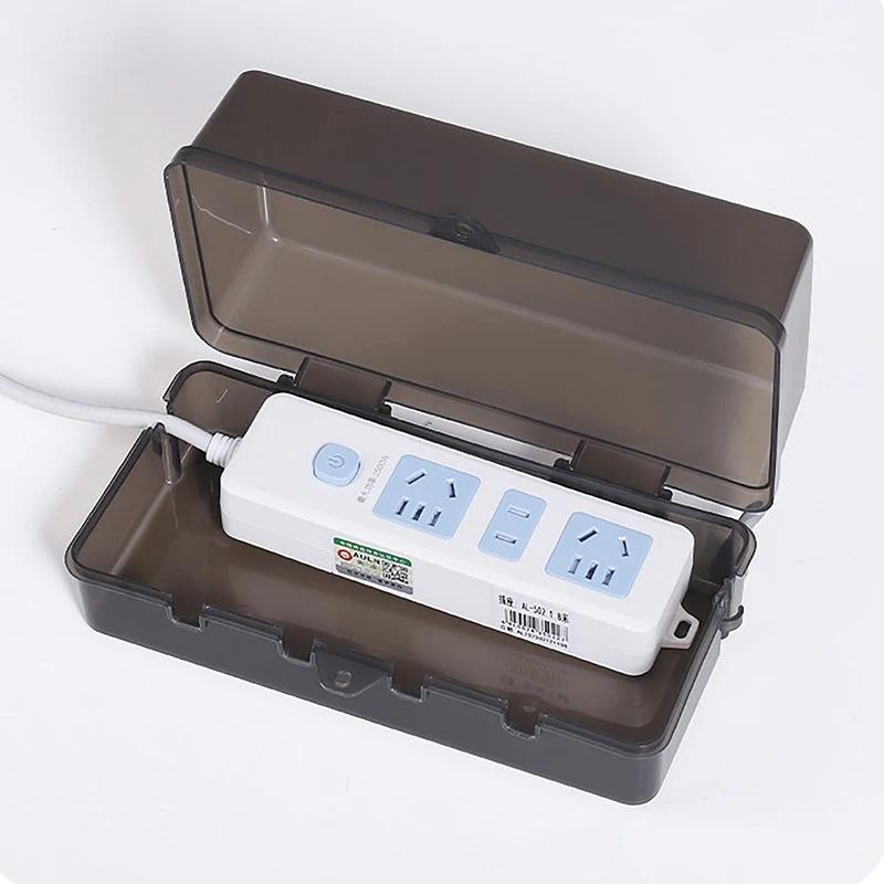 1 Pz Scatola Impermeabile per Gestione Cavi Elettrici da Esterno Scatola per Spine Antipioggia Resistente agli Agenti Atmosferici per Pannello di Cablaggio