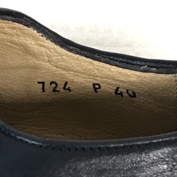 Vintage JOHN BUCKLER Established 19th Century Leather Wholecut Shoes 40 / 25.0cm / Black(USED)