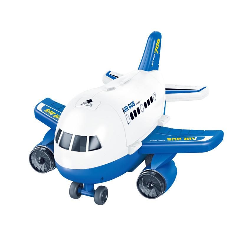 Pressing Of Simulation Launching Orbiting Aircraft Sliding Storage Car Toy