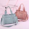 Nylontasche trendige lässige Mehrfachtaschen-Handtasche Umhängetasche große Kapazität Tragetasche Schultertasche Damen große Tasche