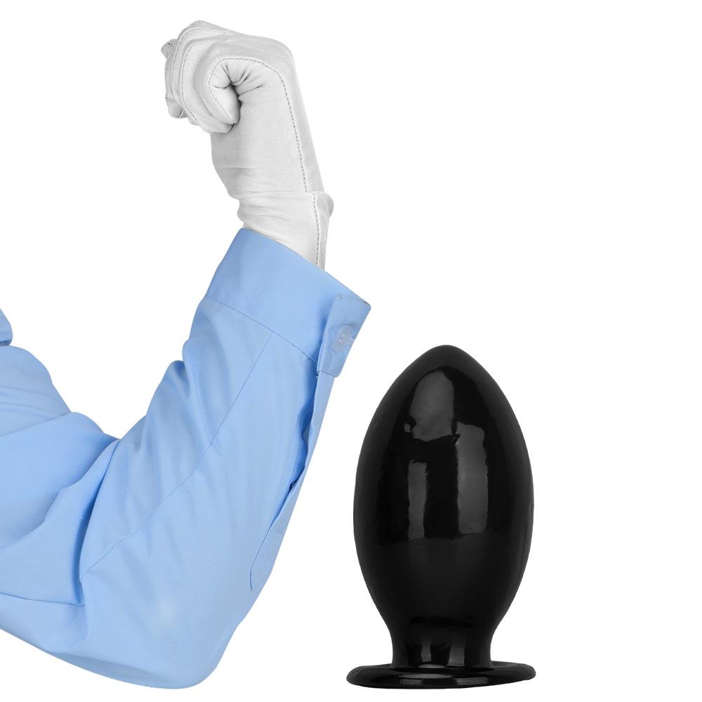 Black PVC Dildo Simulated Penis Anal Plug Fisting Sex Toy Strap On Cock Big Dick Masturbator Realistic Cock