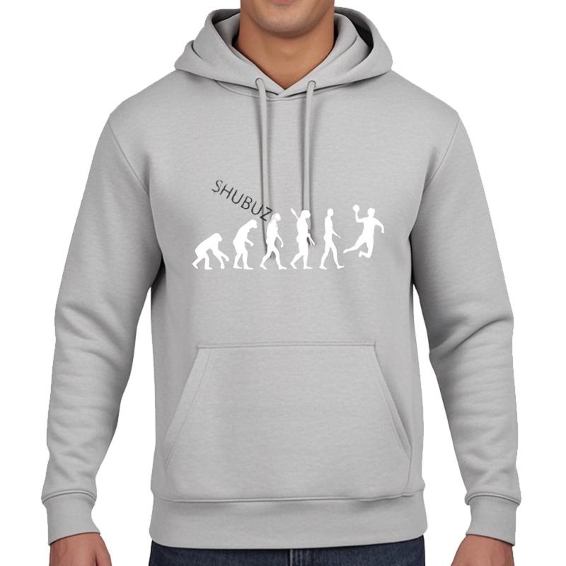 

Autumn Warming Hoody Mens Brand Zipper Male Gift Tops Handball Basketballs Theme Hand Ball Men Loose For Him Plus Size Hoodie 4XL