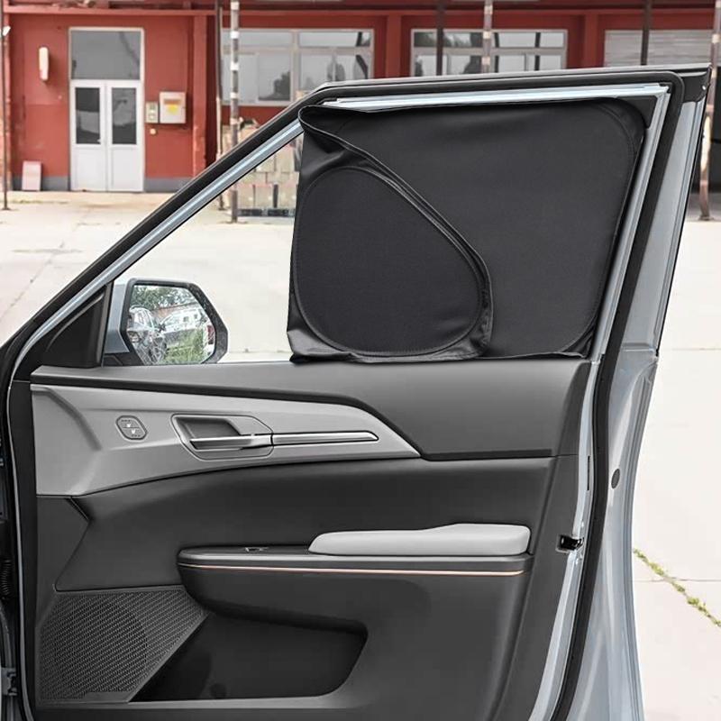 Car Black Window Privacy Sunshade For KIA EV5 OV 2024-Present Auto Anti-UV Heat Insulation Protect Cover Interior Accessory