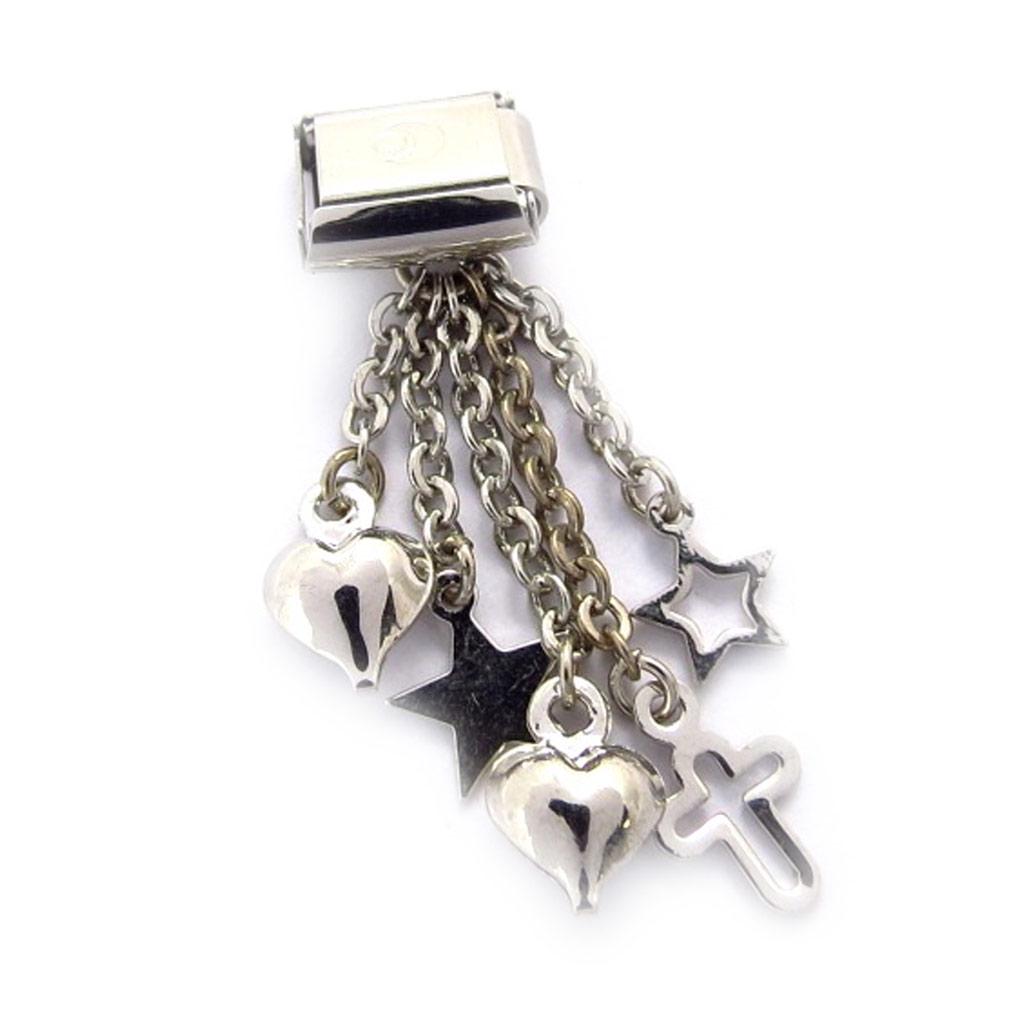 Les Trésors De Lily [C6002] - Silver 'Profusion' Mesh