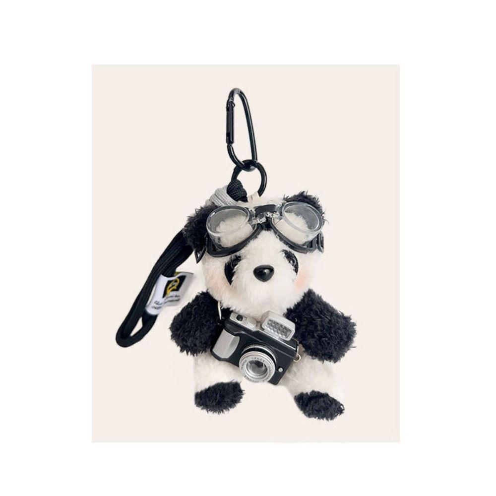 Sunglasses Plush Bear Pendant Sweater Car Key Ring New Stuffed Toys Bag Pendant Gifts