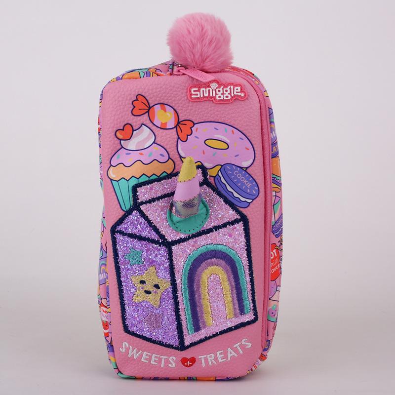 Smiggle Australia Large Cartoon Pencil Case for Primary & Secondary Students