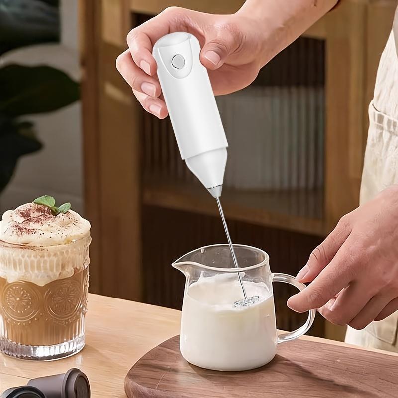 1/2sets Handheld Electric Mixer with Egg Beater Set Portable Milk Foam Maker for Travel Coffee Baking Food Whisk Kitchen Tool