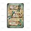 Vintage Garden Poster Metal Tin Sign  Ideal Gift X Inch Art Posters Metal Signs for Backyard Wall Decor Plaque Accessories